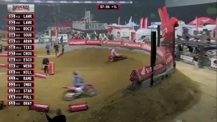 2023 Paris Supercross Day1  450 Race 1