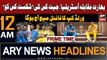 ARY News 12 AM Headlines 19th November 2023 | IND vs AUS - World Cup Final | Prime Time Headlines