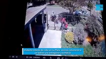 Violento intento de robo en La Plata: vecinos retuvieron a un ladrón y lo entregaron a la Policía