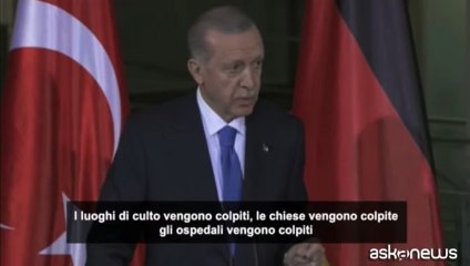Erdogan, Gaza: Uccidere bambini non c’è nella Torah