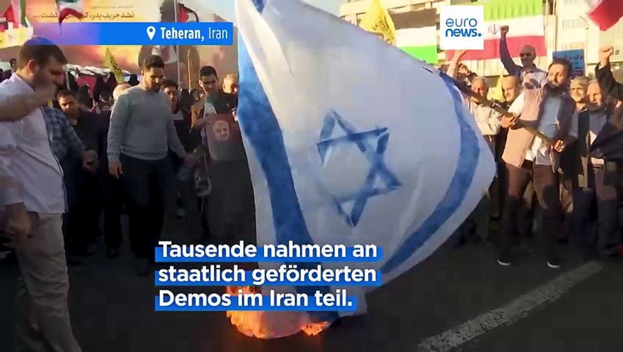 Tausende Menschen demonstrieren gegen den Krieg in Gaza