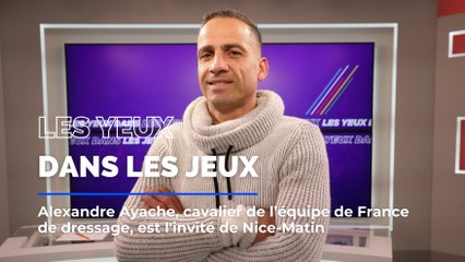 "J’ai toujours rêvé de chevaux" : Alexandre Ayache, le cavalier lantosquois, est l'invité des "Yeux dans les Jeux"