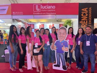 Luciano Cópias e Papelaria anuncia novidades e investimentos para 2024 em feira de empreendedorismo