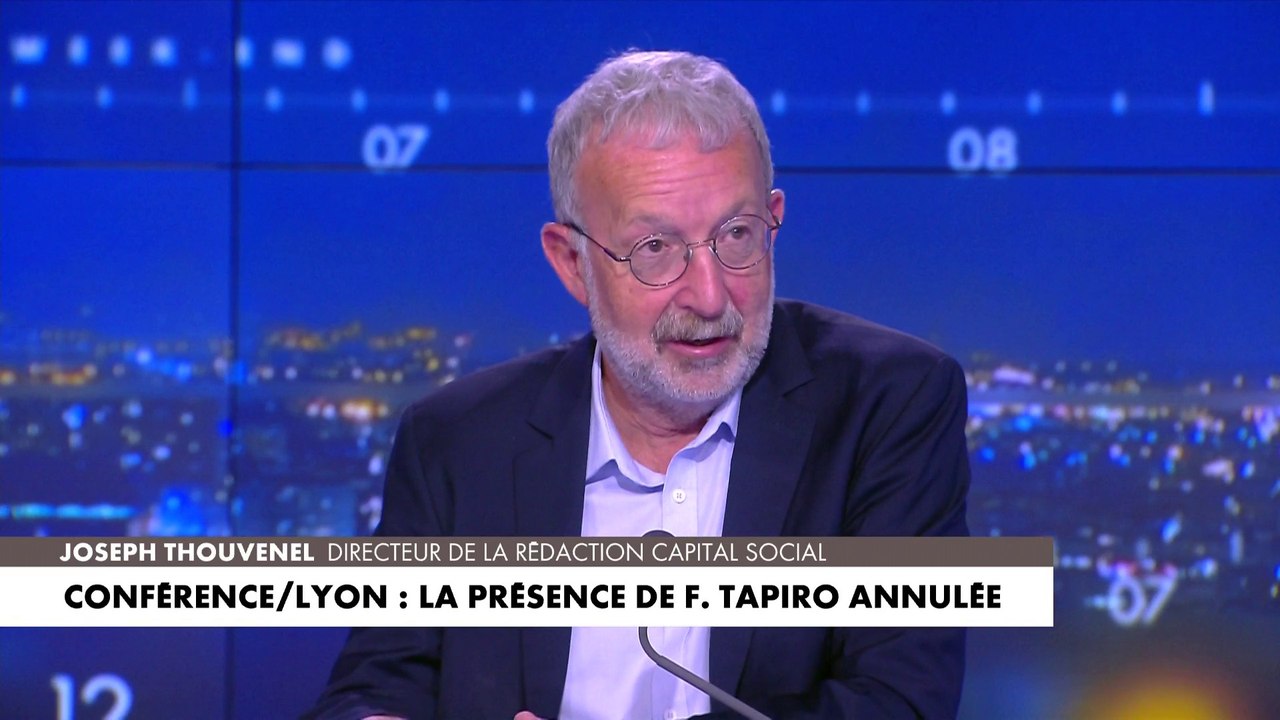 Joseph Thouvenel : «C'est d'une lâcheté considérable. La réalité est qu'ils ont pris peur parce qu'ils ont des pressions»