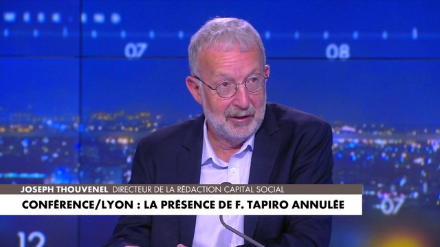 Joseph Thouvenel : «C'est d'une lâcheté considérable. La réalité est qu'ils ont pris peur parce qu'ils ont des pressions»