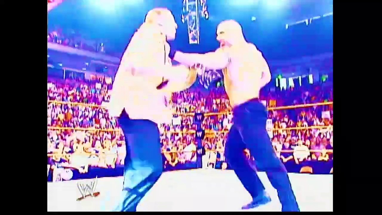 WWE Armageddon 2003: Goldberg vs. Kane vs. Triple H (Promo, Match Entrances, & First Moves) Orlando