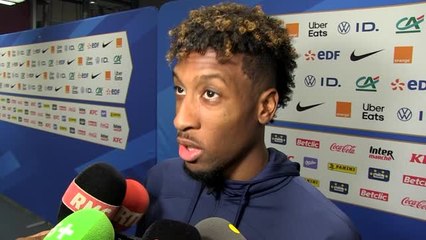 France - Coman : "Le genre de match qui aide pour les stats"