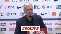 Deschamps : « Un plaisir supplémentaire » - Foot - Qualif. Euro - Bleus