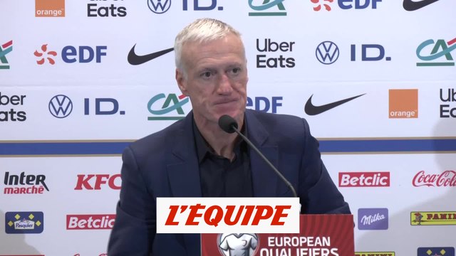 Deschamps : « Un plaisir supplémentaire » - Foot - Qualif. Euro - Bleus