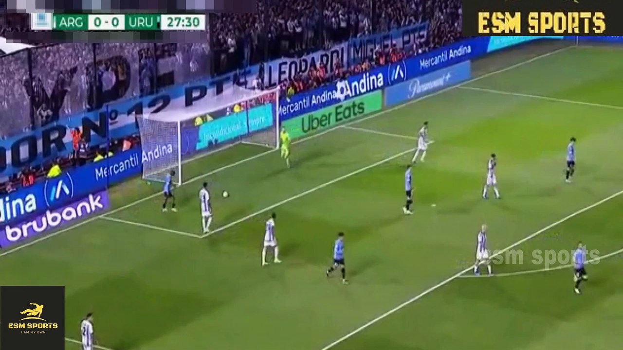 Argentina vs Uruguay 02 Highlights & All Goals World Cup Qualifier