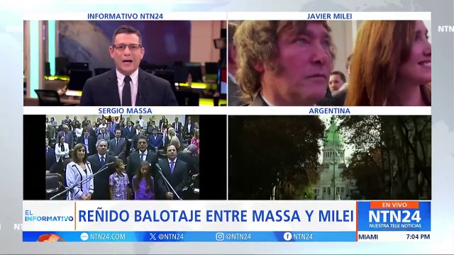 Todo lo que debe saber sobre la segunda vuelta presidencial en Argentina entre Javier Milei y Sergio Massa