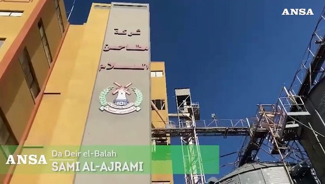 Gaza, colpito il mulino di Deir el-Balah: era l'ultimo in funzione a sud