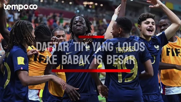 Piala Dunia U-17 2023: Ini Daftar Tim yang Lolos ke Babak 16 Besar