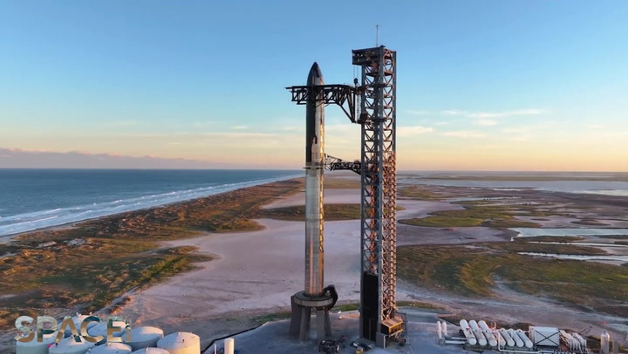 Fully Integrated SpaceX Starship Integrated Lau...