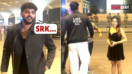 Abhishek Malhan Did Fun with paps at airport । FilmiBeat