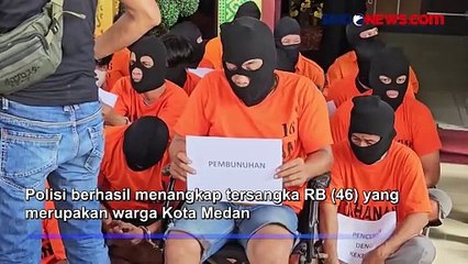 Pria Bunuh Wanita dan Bawa Mayatnya Pakai Becak di Medan Ditangkap