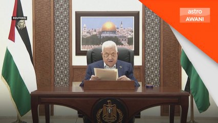Presiden Palestin desak Amerika beri tekanan kepada Israel