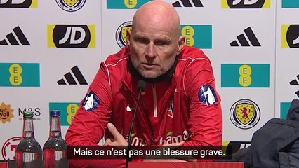 Download Video: Norvège - Le sélectionneur Solbakken pas inquiet pour la blessure de Haaland