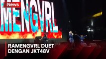 Ramengvrl Tutup Penampilan dengan Duet Bareng JKT48V di Jak Japan Matsuri 2023