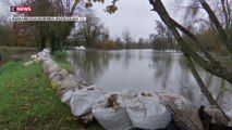 Inondations dans le Pas-de-Calais : la mise en place de digues par les habitants