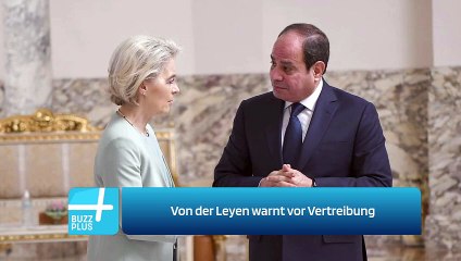 Von der Leyen warnt vor Vertreibung