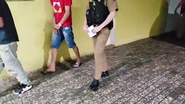 Dupla é detida pela PM em tentativa de roubo de carro em Corbélia