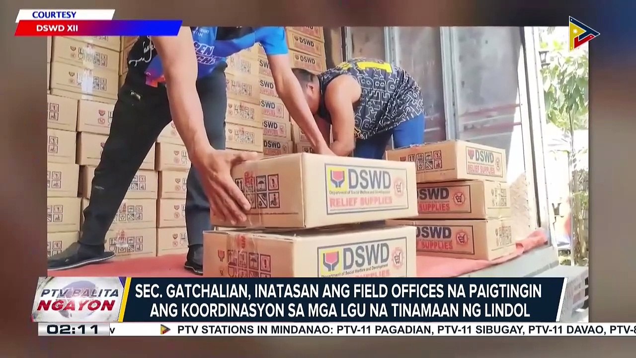 DSWD Sec. Gatchalian, inatasan ang field officers na paigtingin ang koordinasyon sa mga LGU na tinamaan ng lindol