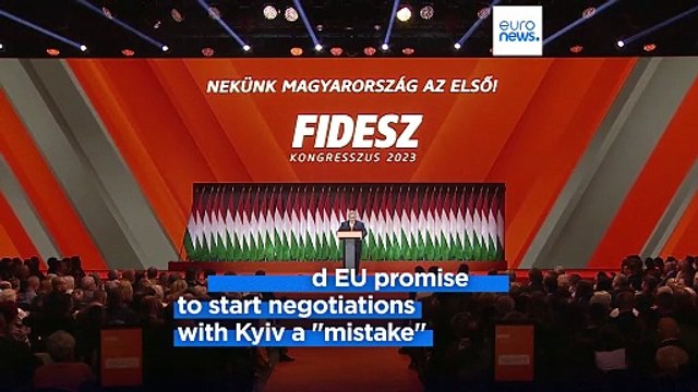 Ukraine 'light years away' from joining EU, says Hungarian PM Viktor Orban