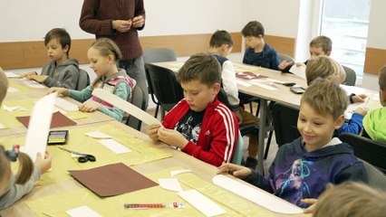 Ciekawe warsztaty modelarskie w RDK na Przybyszówce