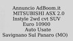 MITSUBISHI ASX 2.0 Instyle 2wd cvt SUV