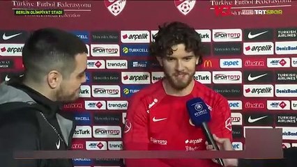 Ferdi Kadıoğlu'nun maç sonu röportajına beğeni yağıyor