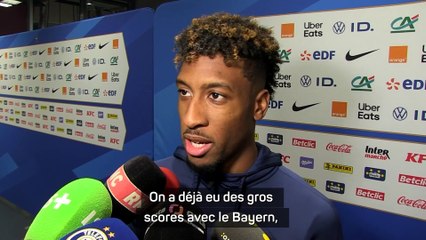 Coman : "Le genre de match qui aide pour les stats"