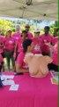 Lancement sensibilisation contre le cancer du sein à Mafate