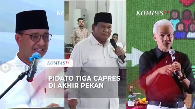 Pidato Tiga Capres: Anies di Ijtima Ulama, Prabowo Diskusi Kiai Kampung Malang, Ganjar di IKA UNM