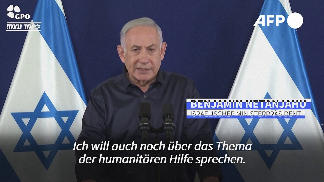 Netanjahu: 'Israel hat die moralischste Armee der Welt'