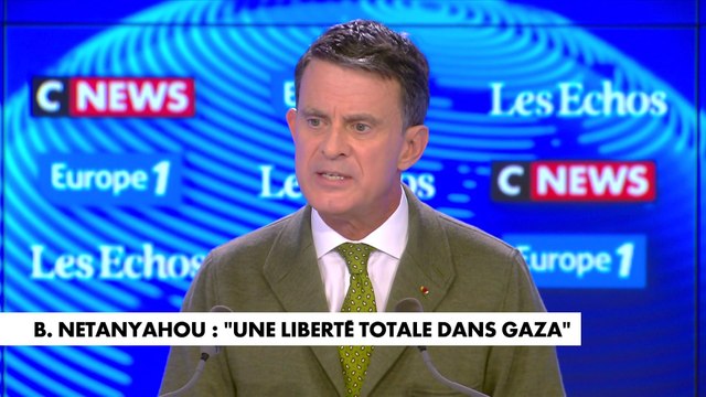 Manuel Valls : «Il faut en finir avec cette organisation terroriste, islamiste, fondée par les frères musulmans, le Hamas»