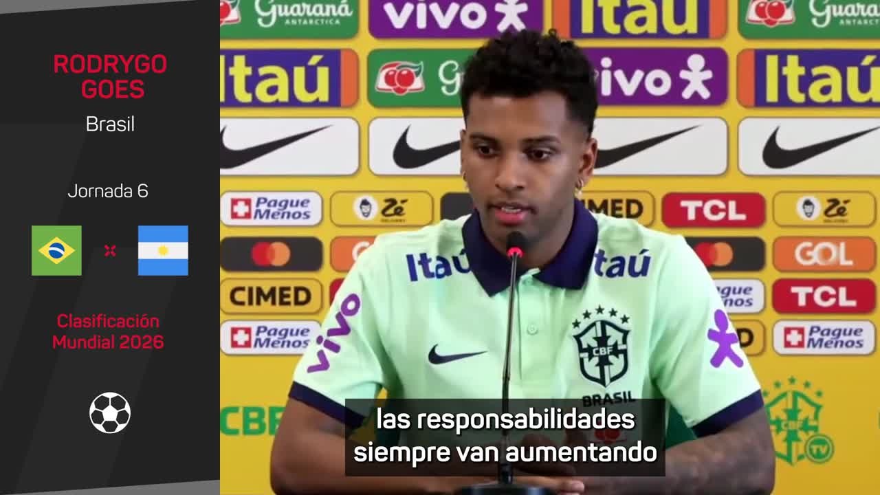Rodrygo: "Con la baja de Neymar y Vinicius, se espera más de mí"