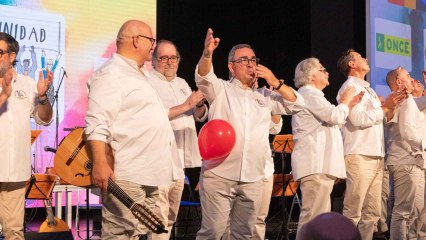 Apoteósico final de la gala del CERMI CLM