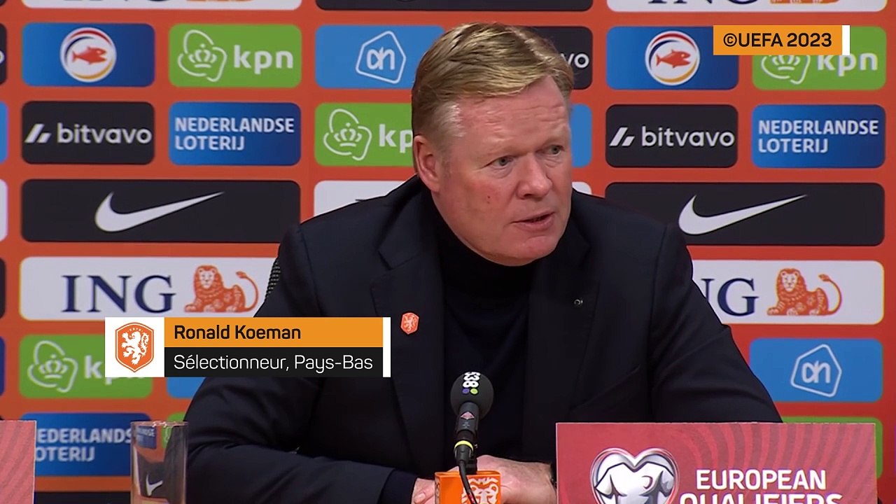 Koeman : "Nous avons fait notre travail, ce que tout le monde attendait"