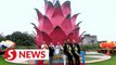 World's first largest dragon fruit-shaped building expected to boost local tourism