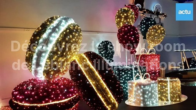 Le Mans. Découvrez le show-room de Leblanc Illuminations pour les fêtes de fin d'année