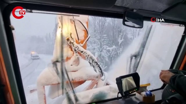 Uludağ’da kar kalınlığı 50 santimetreyi geçti