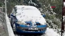 İstanbul'da lapa lapa kar sürprizi