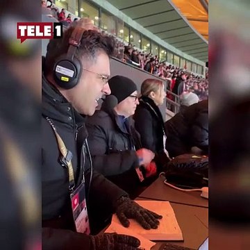 Kenan Yıldız’ın golünü bir de bu açıdan izleyin! Spiker kendinden geçti