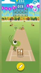 Google Doodle Cricket Game Play 14 Sixes 114 Runs