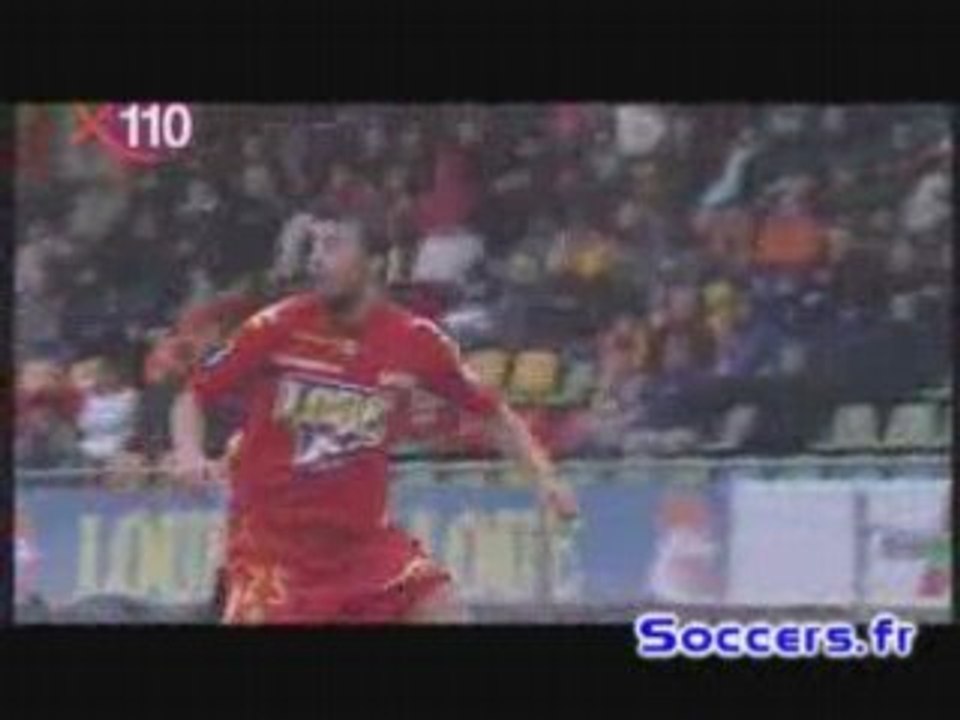 le mans-caen 31emes journee 2007/2008 2emes but Basa