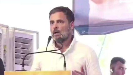 दौसा: राहुल गांधी ने सभा में जातिगत गणना पर उठाए सवाल, भाजपा पर कसा तंज