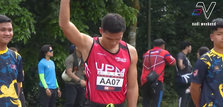 Jonatahan Nyepa ditabal selaku raja pecut saingan 100m lelaki mewakili UPM