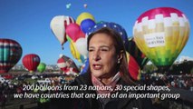 Mexico hosts international hot air balloon festival