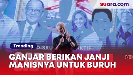Janji Manis Ganjar untuk Kaum Buruh: Jamin Pendidikan Anak-anak hingga Hunian Dekat Tempat Kerja